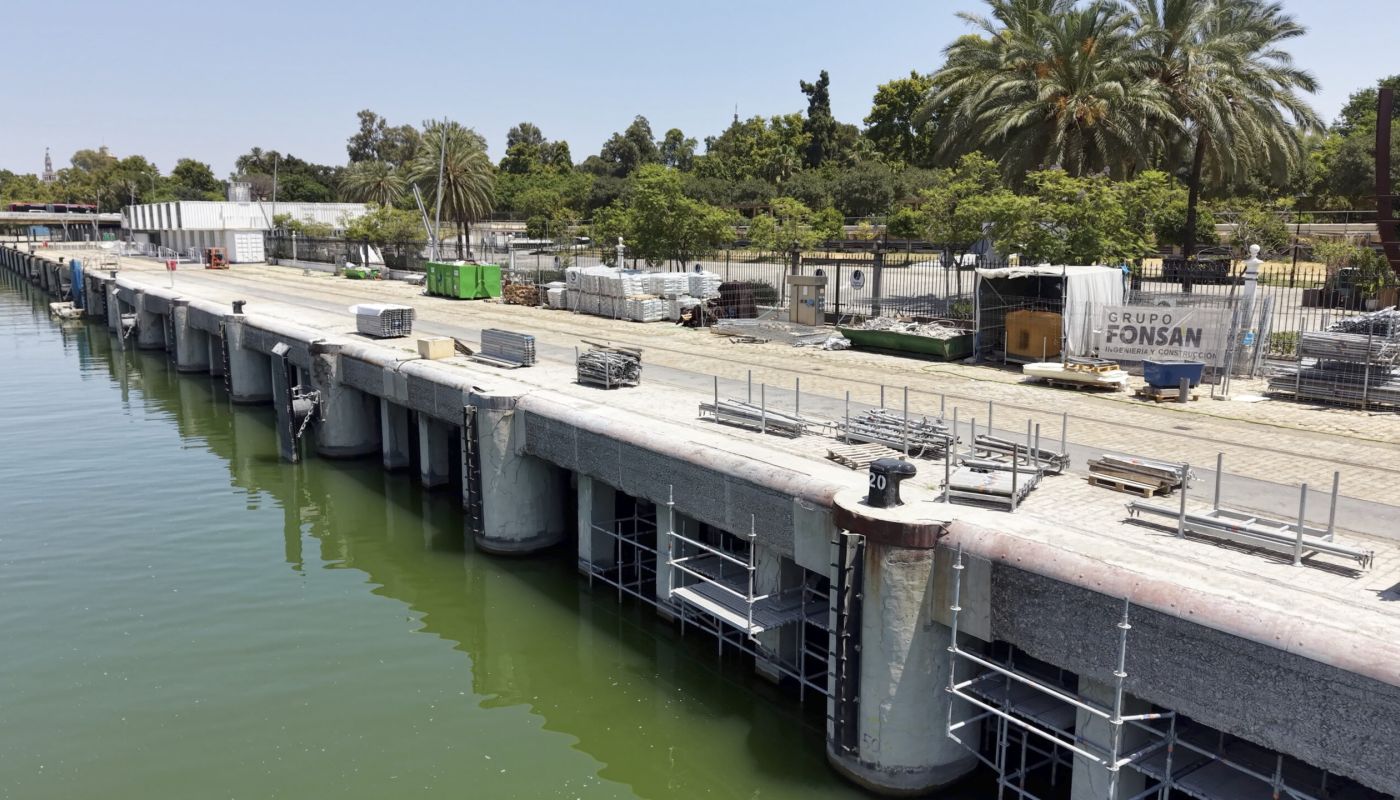 Inicio 15 Modernización del Muelle de las Delicias en Sevilla