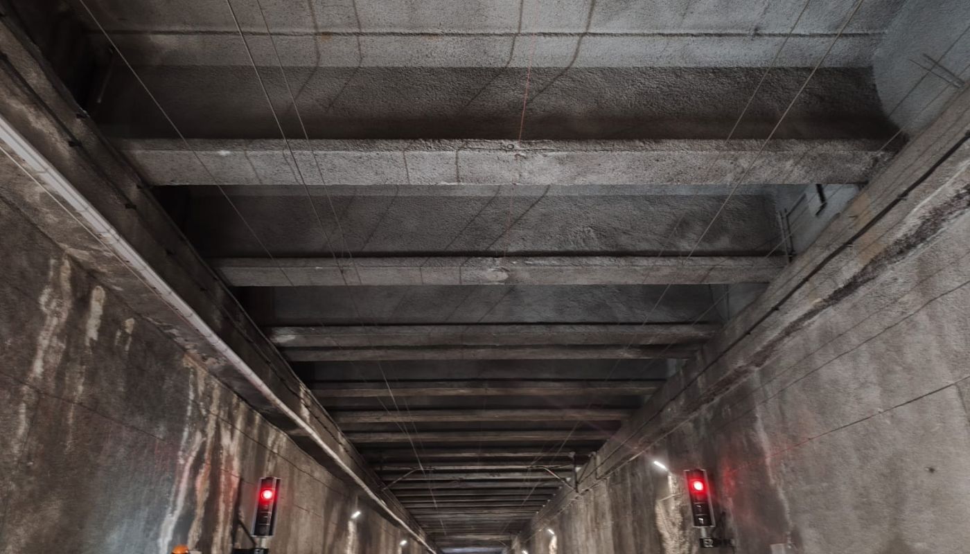 Inicio 14 Reparación del túnel nº 10 de la Línea de Alta Velocidad